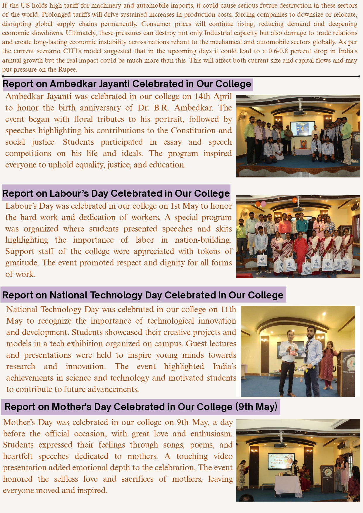 News Letter 7